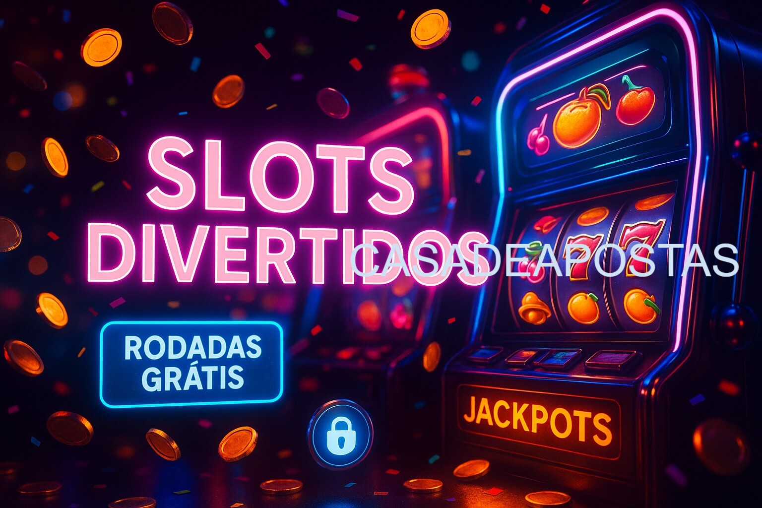 Diversos jogos de caça-níqueis